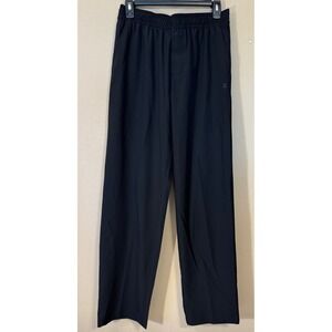 Xersion Woven Open Bottom Pants Men Small Black Loose Fit Comfort Stretch NEW